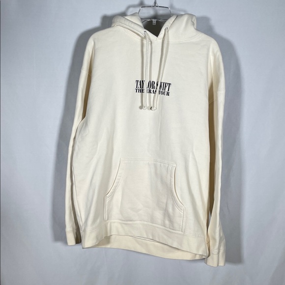 TAYLOR SWIFT ERAS TOUR CREAM HOODIE SWEATSHIRT XL - Picture 2 of 5